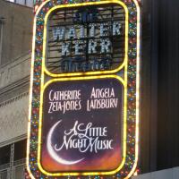 Photo Coverage: A LITTLE NIGHT MUSIC Marquee Unveiled at The Walter Kerr Video